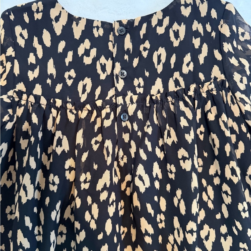 Carter's Size 5T Black and Gold Patterned Kids Dress - Picture 7 of 15